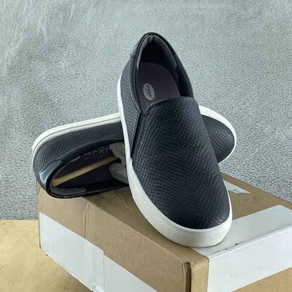 Dr. Scholl's Shoes Womens Nova Slip On Fashion Sneaker Black 7.5 S088 - Picture 2 of 8